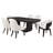 7-piece Rectangular Dining Table Set