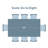Modern 72" Rectangular Dining Table-2024531884
