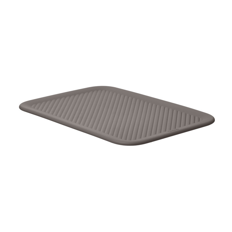 Rebrilliant Plastic Box, Brown, 0.15" H x 11" W x 7" D