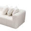 Canapé d'angle modulaire Cloud 107,9 po avec méridienne en L, canapé moderne et minimaliste rembourré pour salon et chambre, canapé d'angle profond, aucun assemblage requis