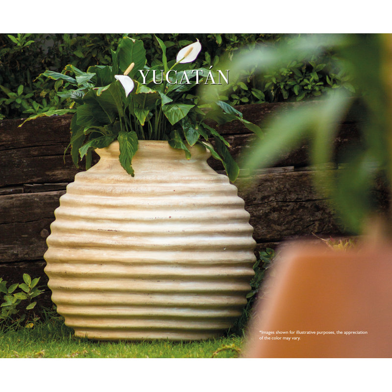 Yucatan, 26.8" H x 23.6" W x 23.6" D, Antique White