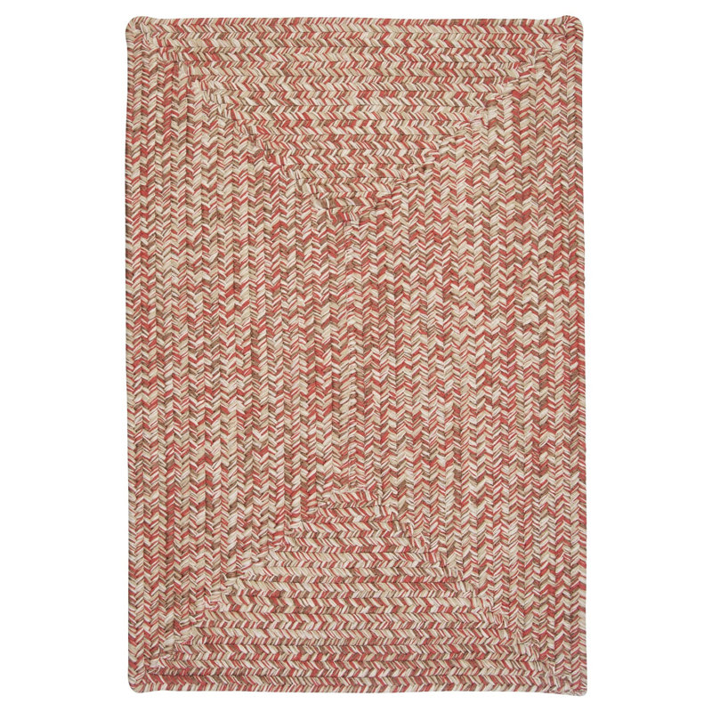 Tapis réversible d'intérieur / extérieur Tabb - rose, Rectangle 3 pi x 5 pi
