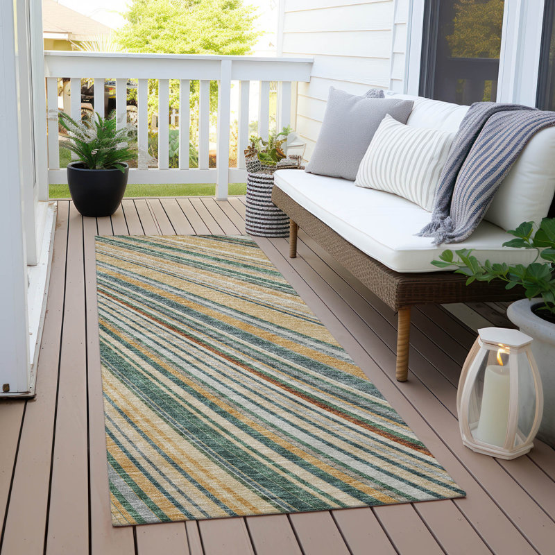 Tapis Chayden avec envers antidérapant, Tapis de couloir 2 pi 3 po x 7 pi 6 po