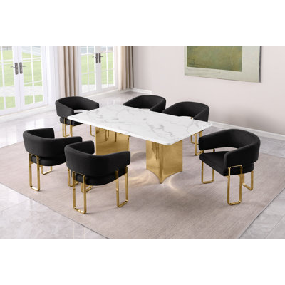 Ensemble de salle à manger Grand White