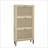Shoe Rack, 3-Door Freestanding Engineered Rattan with Double Shelves | Modern | Entryway