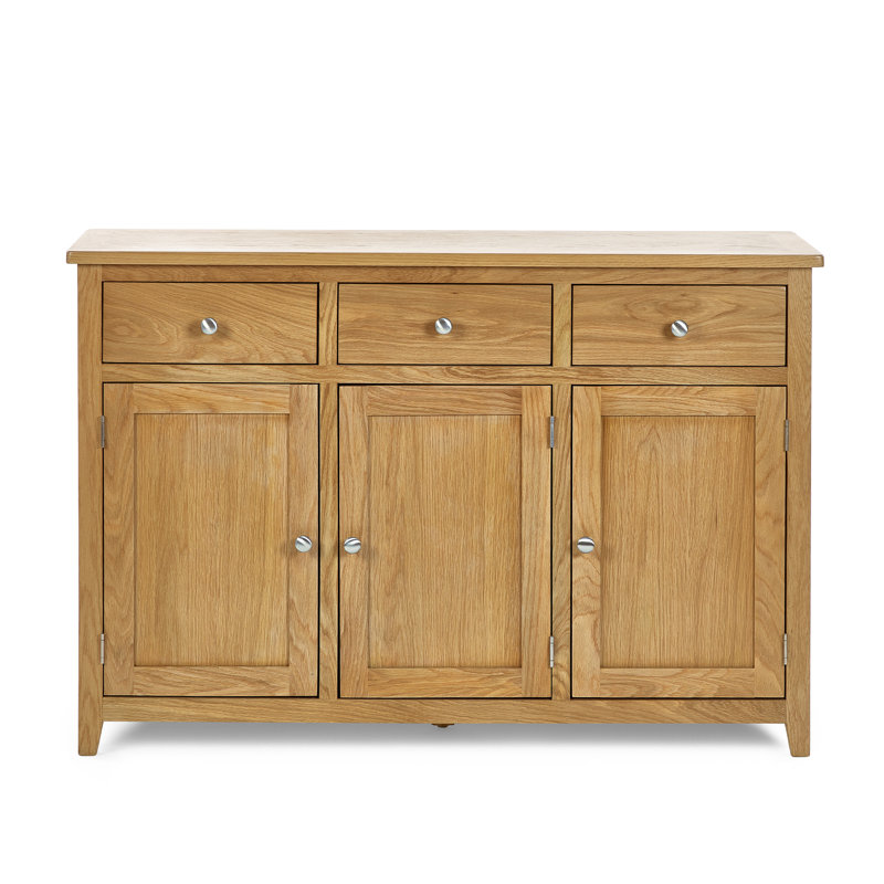 Herberts 128cm Solid Wood Sideboard