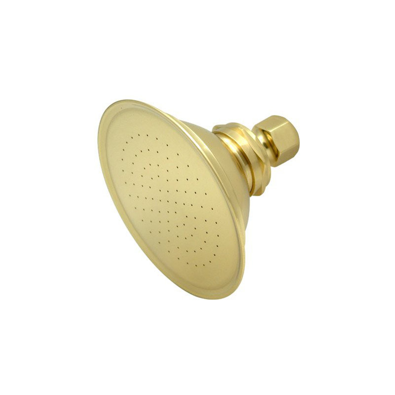 Victorian Full/Standard Fixed Shower Head, Polished Brass