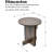 18″Round Coffee Tables Side Table-125199568