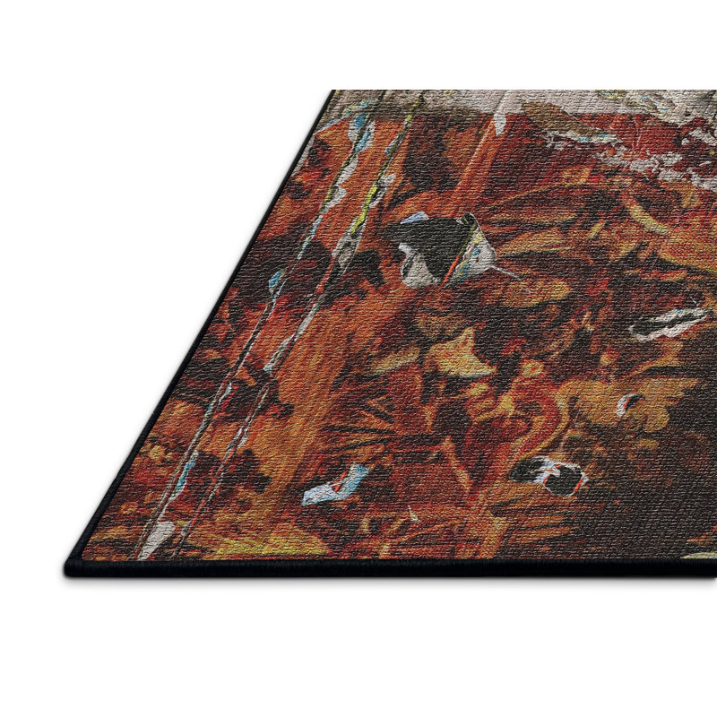 Ashland Abstract Indoor Rug, Rectangle 5' x 7'