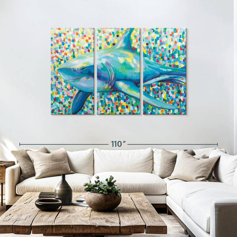 Brampt Chatham Shark, 48" H x 74" W