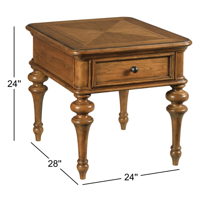 Pardue End Table with Storage