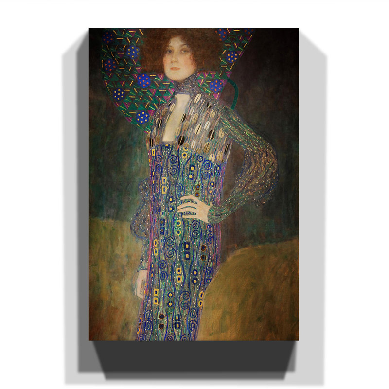Gustav Klimt - Wrapped Canvas Painting, 60cm H x 40cm W