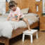 Tabouret d'appoint en bois massif Kamillia-1842884663