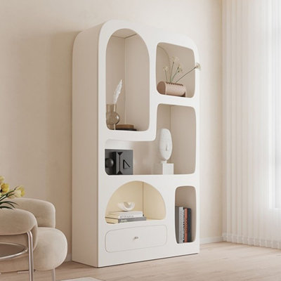 French style romantic and fashionable bookcase