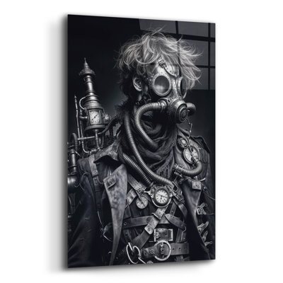 «Time Traveller 4» par KIR.DART, art mural en verre acrylique