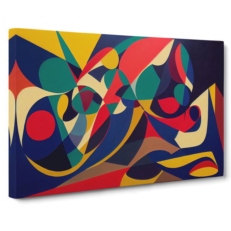 Sumptuous Abstract Art - Wrapped Canvas