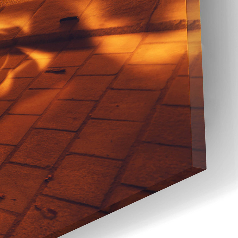 «Light Bridge» par Sebastien Lory, art mural en verre acrylique, H 12 po x l 16 po x P 0,13 po