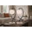 Lunar Loop - 20" x 7" - Metal & Marble Accent Lamp