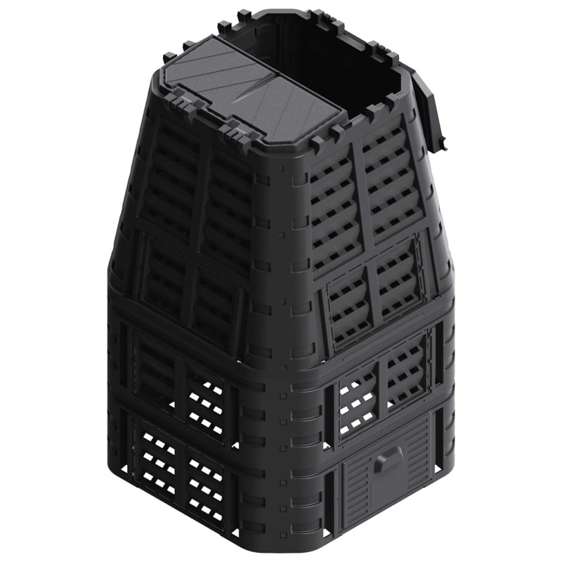 Sako Plastic Stationary Composter with Latching Lid