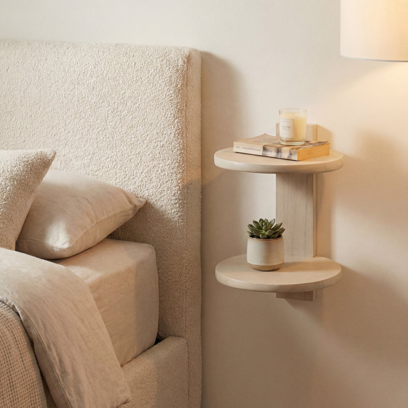 Solid Wood Nightstand