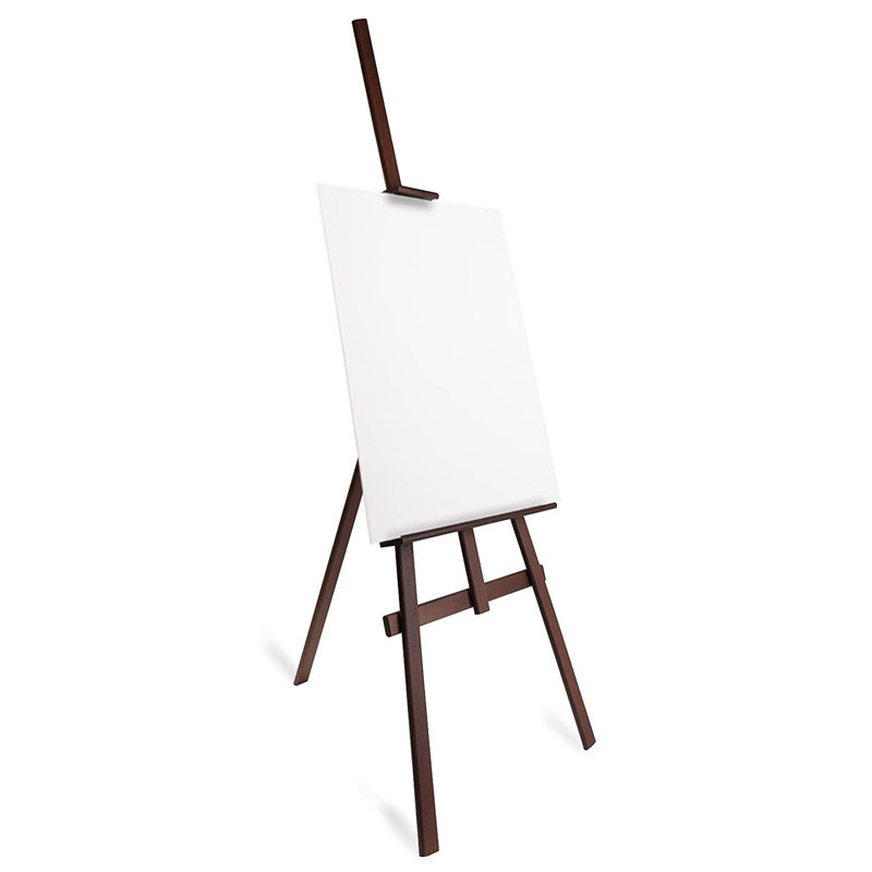 Gargi Ebern Designs Folding Wood Tripod Easel, Brown, 180'Hx51'Wx45'D