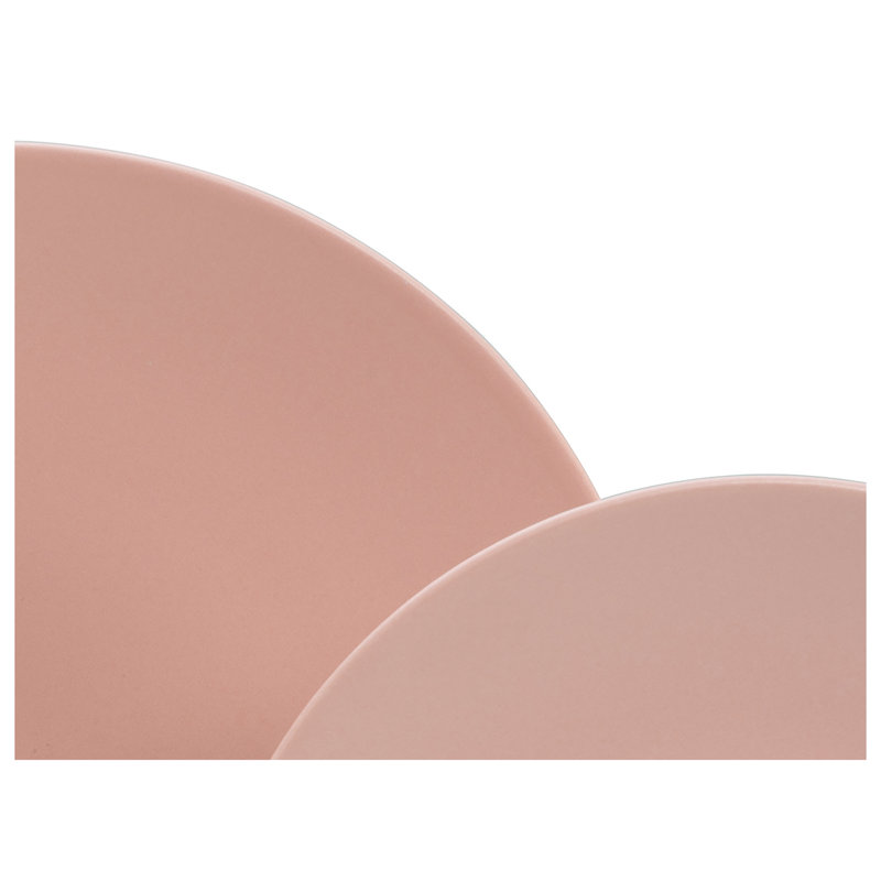 Soft Touch Piece Stoneware Dinnerware Set - Service for 4