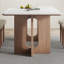 Modern simple rectangular dining table sets.-104097655