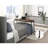 Rustic Brown Wood Finish Multipurpose Over The Bed Desk With Adjustable Height, Metal Legs With Casters, Overbed Table 1Pc, Laptop Table For Bed, Breakfast Table