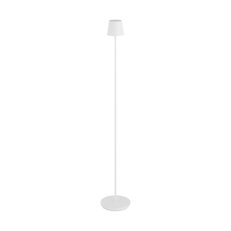 Nevis Medium Rechargeable Floor Lamp, Matte White