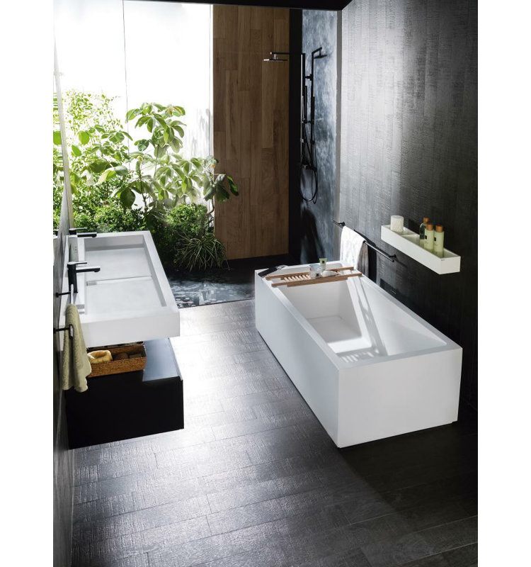 Ras 59.81'' L Bathroom Sink