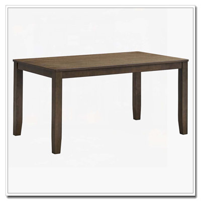Wooden Dining Kitchen Rectangular Dining Table