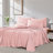 Vilano Springs Extra Deep Pocket Sheet Set, 6-Piece Ultra Soft Microfiber Sheets and Pillow Cases, Wrinkle Resistant, Easy Care-86340238-86340215
