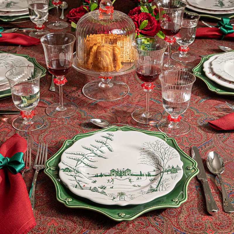 Country Estate Winter Frolic Dinner Plate