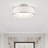 Berthine Linen Blend Semi Flush Mount-881118272