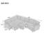 126" L-Shaped Sofa Sectional Sofa Couch Pull-Out Sofa Bed With Charging Devices And Cup Holders For Living Room-447149121