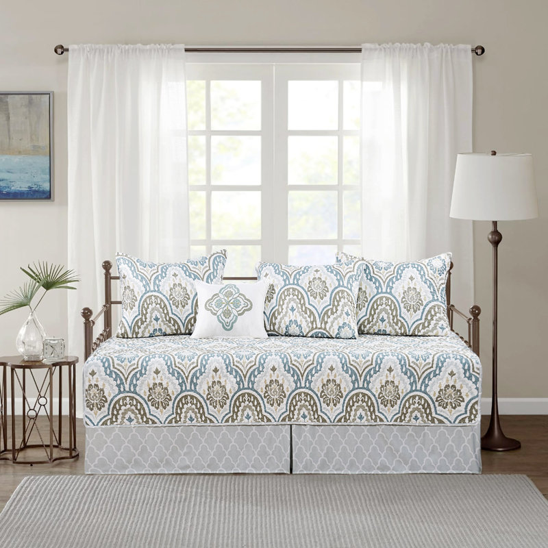 6 Piece Tivoli Ikat Daybed Bedspread Set