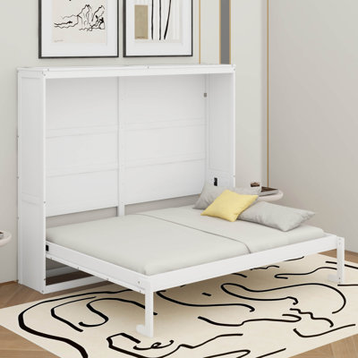 Queen Size Murphy Bed Wall Bed