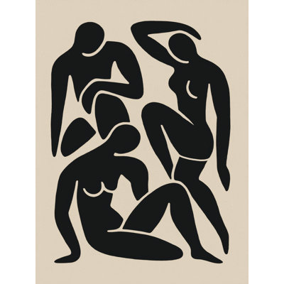 Fluid Silhouettes Print by Other Artist