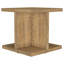 Ensemble de tables basses 3 pièces avec rangement rustique