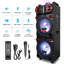 Haut-parleur Bluetooth 9000W avec double caisson de basses et caisson de basses 10 pouces