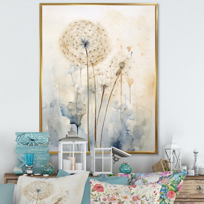 " Dandelion Charm In Winter VI "