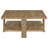 Runnion Mango Brown Square Coffee Table