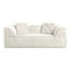 Canapé-lit convertible 3-en-1, canapé moderne à assise profonde de 79,5 po avec 2 coussins, canapé 3 places, canapé en tissu de chenille étincelant, méridienne pour salon, studio, bureau-1204887124
