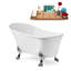1699.3mm x 800.1mm Soaking Acrylic Bathtub-691697873-691697897