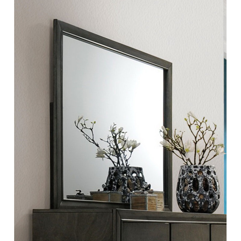 Alexandro Wood Mirror