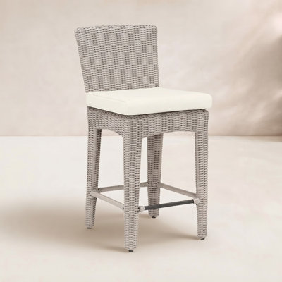 Manhattan Patio Bar Stool with Sunbrella® Cushion