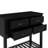 4-Drawer Wood Console Table with Shelf-1001361907