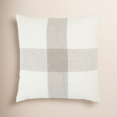Tibbs Plaid Linen Pillow Cover