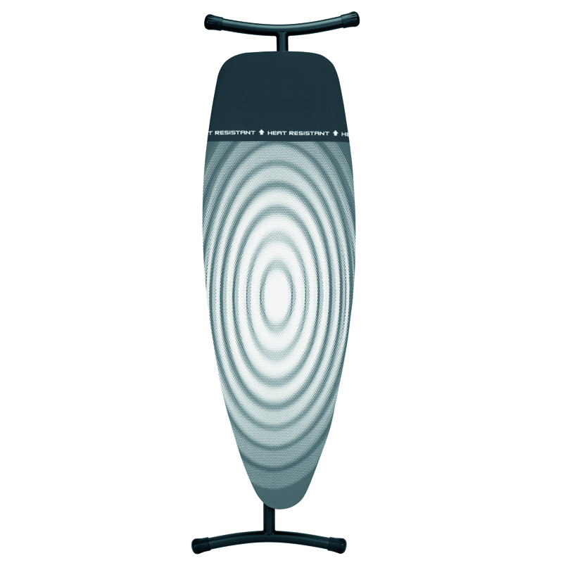 Brabantia Size D Ironing Board, Black/Grey/White