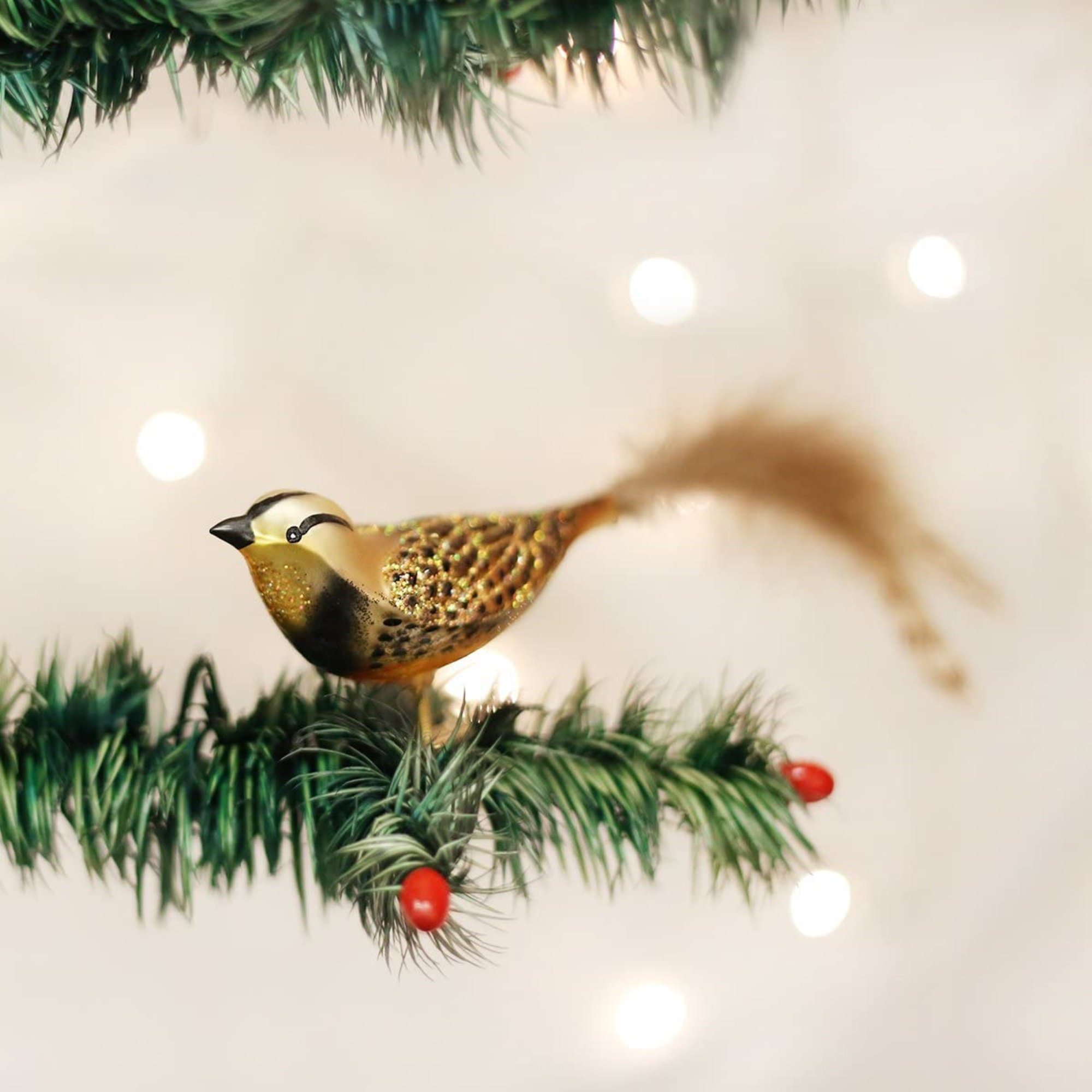 Old World Christmas Meadowlark Clip Ornament  Reviews Wayfair